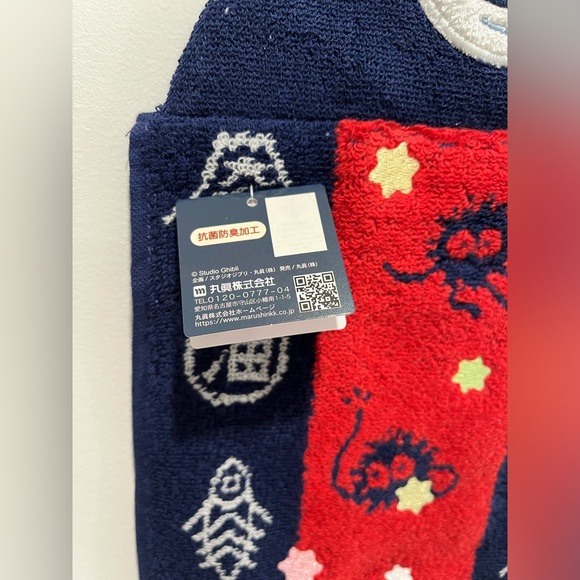 Studio Ghibli Spirited Away No-Face mini Towel - Picture 3 of 6